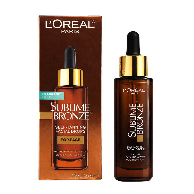 سرم آبرسان، مات‌کننده لورآل مدل Sublime Bronze مناسب برای انواع پوست حجم 30 میلی‌لیتر