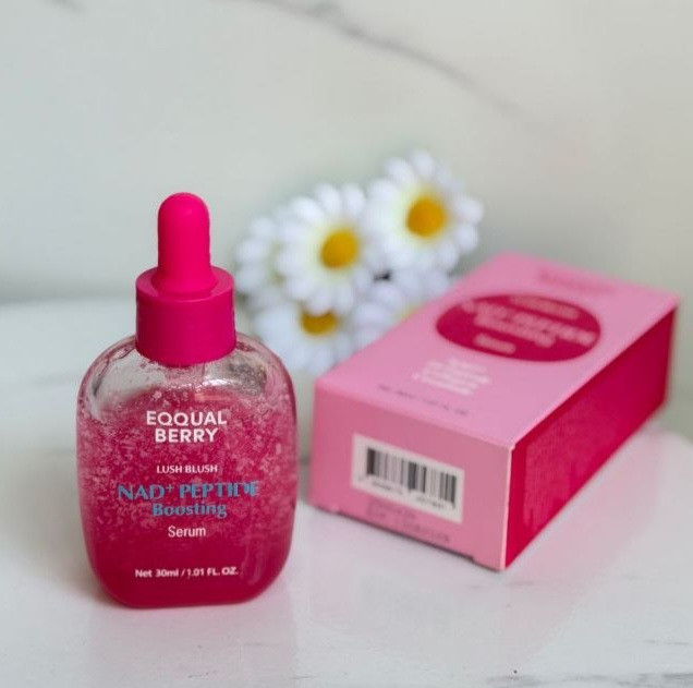 سرم صورت تقویتکننده و جوانساز اکوالبری مدل NAD+ Peptide