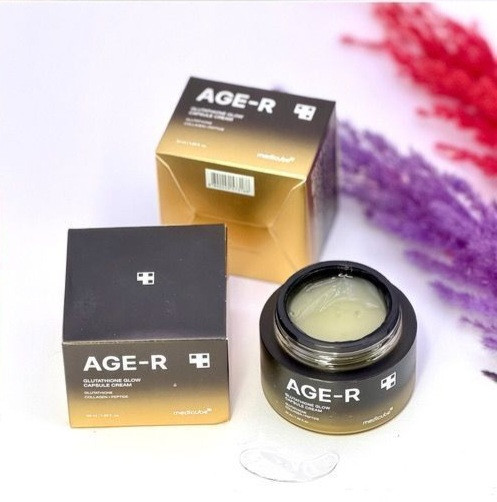 کرم کپسولی درخشانکننده و ضدچروک مدیکیوپ مدل AGE-R (حجم ۵۰ میلیلیتر)