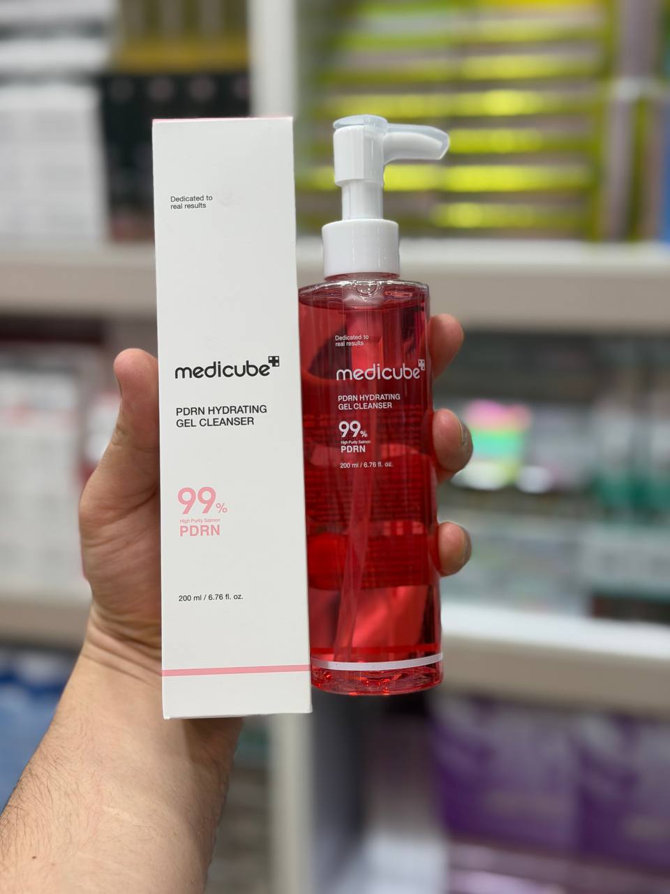 شوینده ژلی آبرسان PDRN مدی‌کیوب 200ml اصل