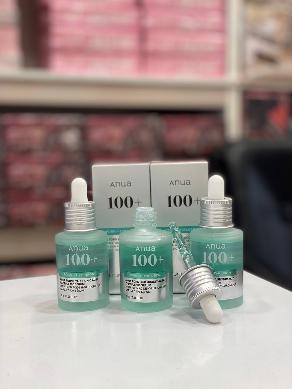 سرم کپسولی PDRN و هیالورونیک اسید آنوا 30ml اصل